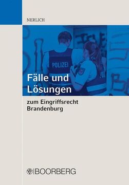portada Fälle und Lösungen zum Eingriffsrecht Brandenburg (en Alemán)