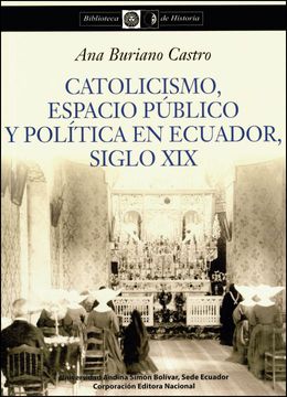 portada Catolicismo, espacio público y política en Ecuador, siglo XIX