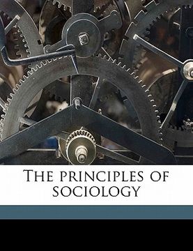 portada the principles of sociology volume v. 2 pt. 2