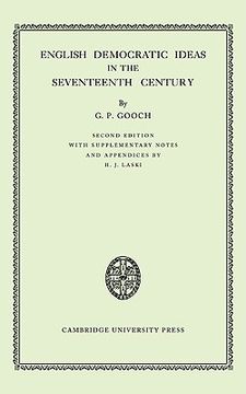 portada English Democratic Ideas in the Seventeenth Century (in English)