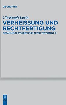 portada Verheissung und Rechtfertigung: Gesammelte Studien zum Alten Testament ii (Beihefte zur Zeitschrift f r die Alttestamentliche Wissensch) (German. Für die Alttestamentliche Wissensch) (en Alemán)