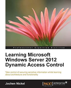 portada Learning Microsoft Windows Server 2012 Dynamic Access Control (en Inglés)