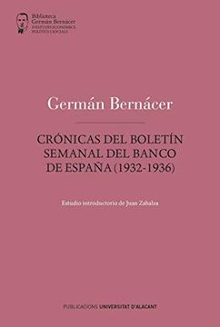 portada Crónicas del Boletín Semanal del Banco de España (in Spanish)