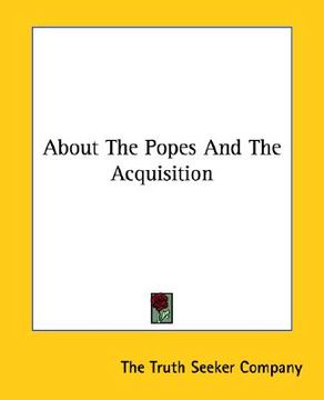 portada about the popes and the acquisition