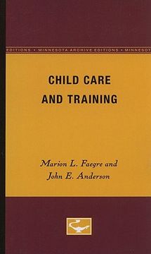 portada child care and training (en Inglés)