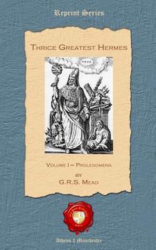 portada Thrice Greatest Hermes: Volume I - Prolegomena