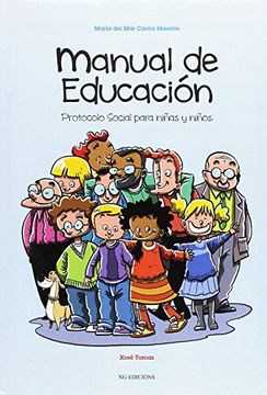 portada Manual de Educación: Protocolo Social Para Niñas y Niños (in Spanish)