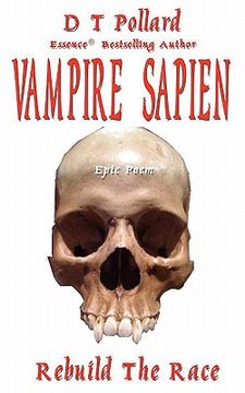 portada vampire sapien (en Inglés)