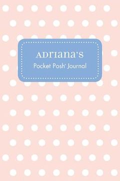 portada Adriana's Pocket Posh Journal, Polka Dot (en Inglés)