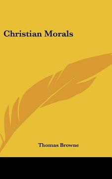 portada christian morals (en Inglés)