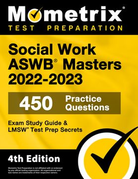 portada Social Work Aswb Masters Exam Study Guide 2022-2023 Secrets - 450 Practice Questions, Lmsw Test Prep: [4th Edition] (en Inglés)