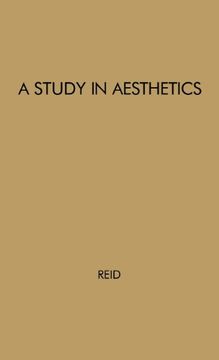 portada A Study in Aesthetics.