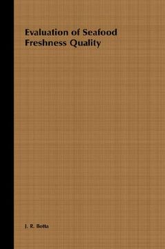 portada evaluation of seafood freshness quality (en Inglés)