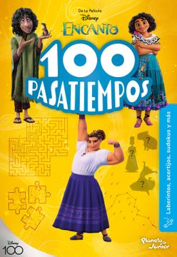 portada 100 Pasatiempos (Trivias, Sudokus, Acertijos y Más). Encanto (in Spanish)