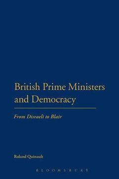 portada british prime ministers and democracy (in English)