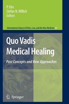 portada quo vadis medical healing: past concepts and new approaches (in English)