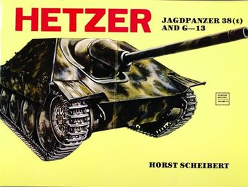 portada Hetzer: Jagdpanzer 38 (t) (Schiffer Military History, 27) (en Inglés)