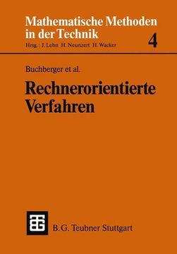 portada Rechnerorientierte Verfahren (in German)