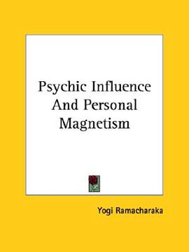 portada psychic influence and personal magnetism (in English)