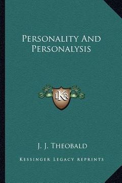 portada personality and personalysis
