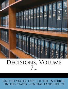 portada decisions, volume 7... (en Inglés)