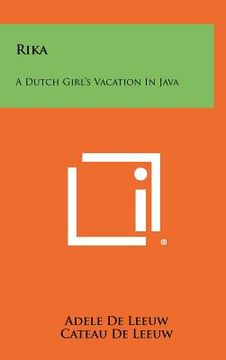 portada rika: a dutch girl's vacation in java (in English)