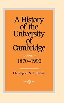 portada A History of the University of Cambridge: 1870-1990 vol 4 (en Inglés)