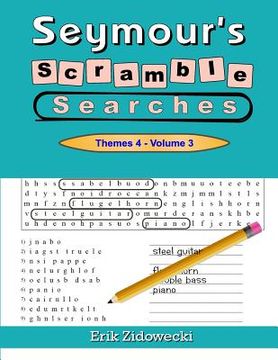 portada Seymour's Scramble Searches - Themes 4 - Volume 3 (en Inglés)