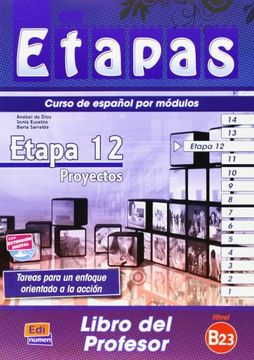 portada Etapas Level 12 Proyectos - Libro del Profesor + CD [With CD (Audio)] (in Spanish)