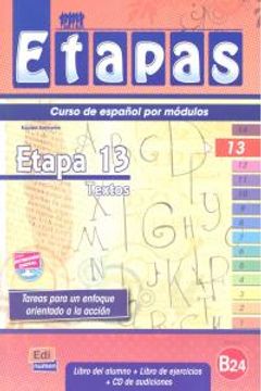 portada Etapas Level 13 Textos - Libro del Alumno/Ejercicios + CD (in Spanish)