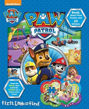 portada Paw Patrol: Book and Giant Puzzle Gift set (in English)