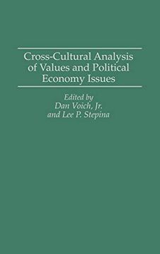 portada Cross-Cultural Analysis of Values and Political Economy Issues 