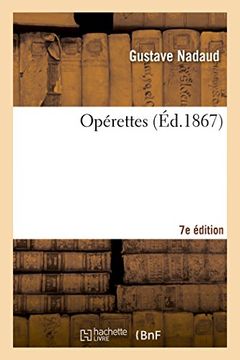 portada Operettes 7e Edition (Arts) (French Edition)