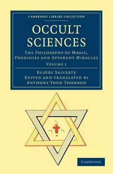 portada Occult Sciences 2 Volume Set: Occult Sciences: Volume 1 Paperback (Cambridge Library Collection - Spiritualism and Esoteric Knowledge) (en Inglés)