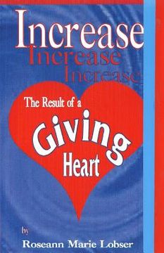 portada Increase, the Result of a Giving Heart (in English)
