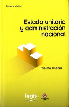 portada Estado Unitario y Administracion Nacional (in Spanish)