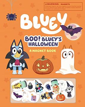 portada Boo! Bluey's Halloween: A Magnet Book 