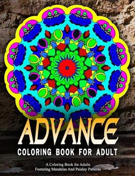 portada ADVANCED COLORING BOOKS FOR ADULTS - Vol.15: adult coloring books best sellers for women
