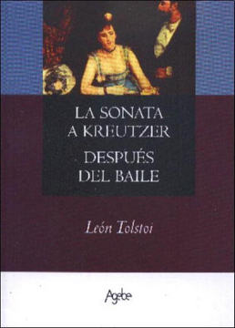 portada Sonata a Kreutzer - Despues del Baile (in Spanish)