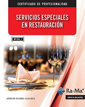 portada Servicios Especiales en Restauración. (Mf1054_2) (in Spanish)
