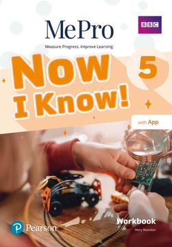 portada Now i Know Mepro Level 5 Workbook With app (en Inglés)
