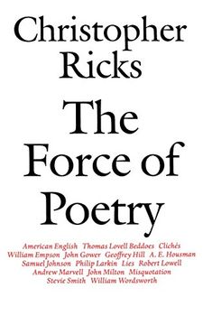 portada The Force of Poetry (en Inglés)