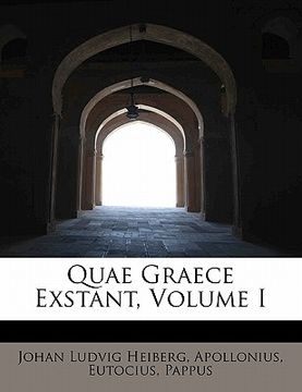 portada Quae Graece Exstant, Volume I (in Latin)
