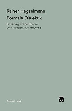 portada Formale Dialektik (Paradeigmata) (German Edition)