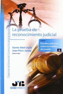 portada La Prueba de Reconocimiento Judicial. (Colección de Formación Continua Facultad de Derecho Esade)