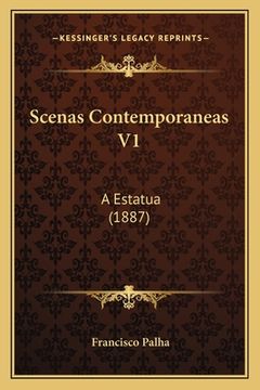 portada Scenas Contemporaneas V1: A Estatua (1887) (in Portuguese)