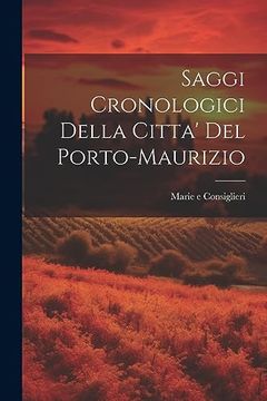 portada Saggi Cronologici Della Citta' del Porto-Maurizio (en Catalá)