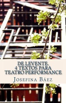 portada De Levente. 4 textos para teatro performance