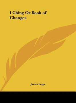portada i ching or book of changes (en Inglés)