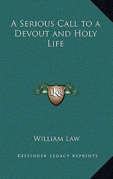 portada a serious call to a devout and holy life